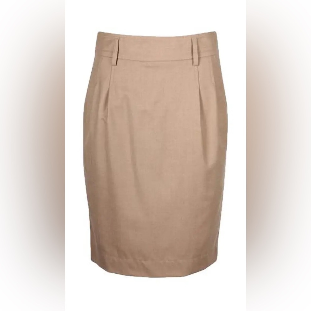 Akris Punto Tan Beige Women's Skirt.